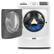 Alt View 6. Maytag - 4.5 Cu. Ft. High-Efficiency Stackable Front Load Washer with Steam and Fresh Spin - White.