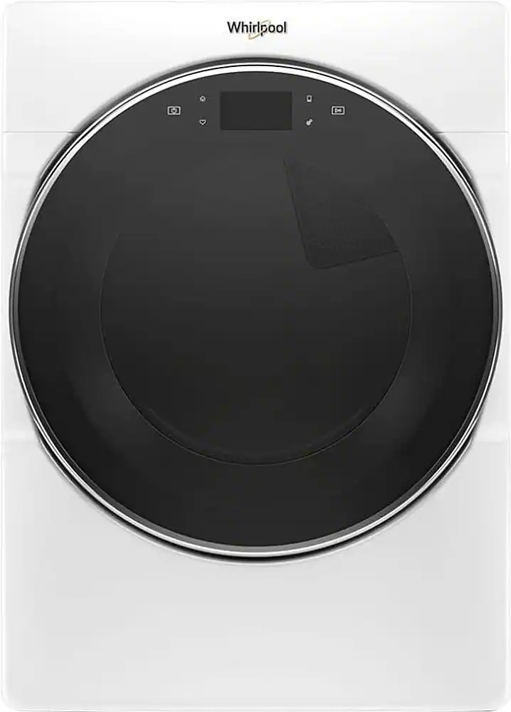 Whirlpool - 7.4 Cu. Ft. 36-Cycle Gas Dryer with Steam - White