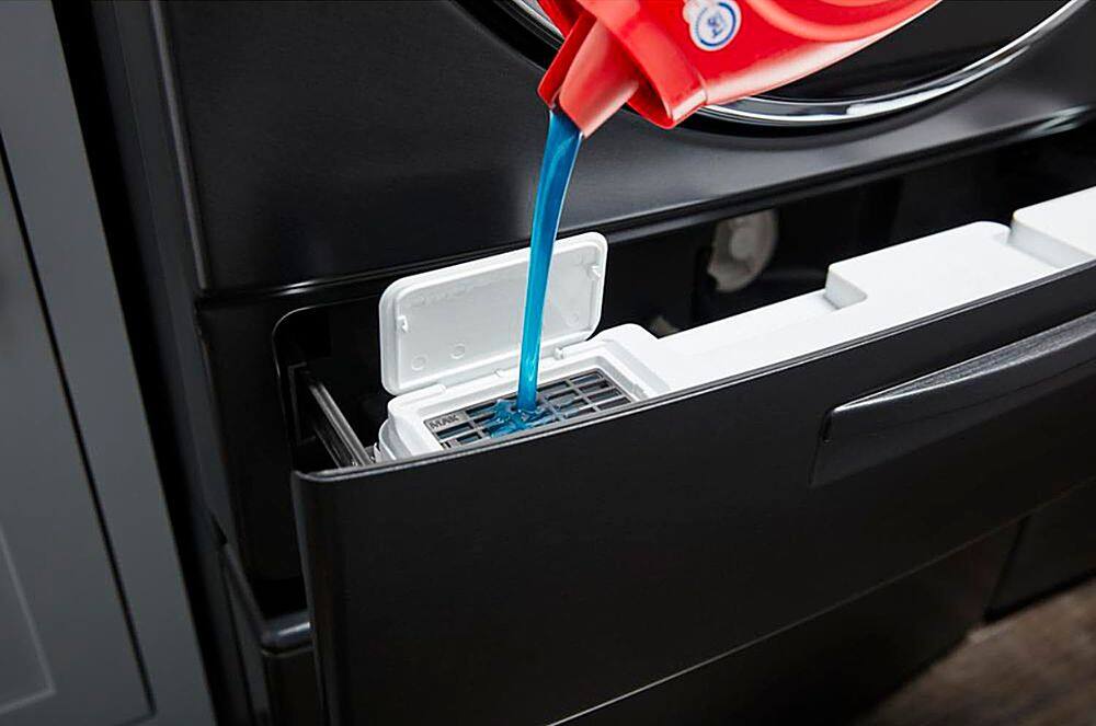 Alt View 17. Whirlpool - 7.4 Cu. Ft. 37-Cycle Gas Dryer with Steam - Black Shadow.