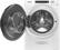 Alt View 3. Whirlpool - 5.0 Cu. Ft. High Efficiency Stackable Front Load Washer with Steam and FanFresh - White.