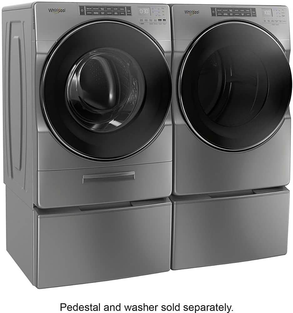 Whirlpool 7.4 Cu. Ft. Stackable Electric Dryer with Steam and Intuitive ...