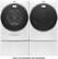 Alt View 14. Whirlpool - 5.0 Cu. Ft. High Efficiency Stackable Front Load Washer with Steam and FanFresh - White.