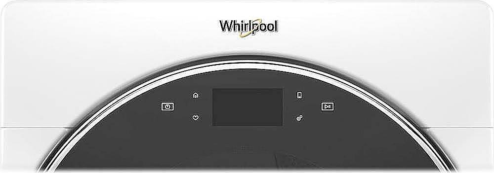 Alt View 14. Whirlpool - 7.4 Cu. Ft. 36-Cycle Electric Dryer with Steam - White.