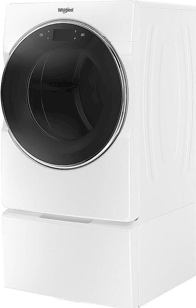 Alt View 16. Whirlpool - 7.4 Cu. Ft. 36-Cycle Electric Dryer with Steam - White.
