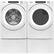 Alt View 14. Whirlpool - 7.4 Cu. Ft. Stackable Electric Dryer with Wrinkle Shield Option - White.