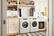 Alt View 26. Whirlpool - 7.4 Cu. Ft. Stackable Electric Dryer with Wrinkle Shield Option - White.