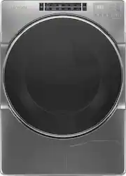 Whirlpool - 7.4 Cu. Ft. 36-Cycle Electric Dryer - Chrome Shadow - Front_Zoom