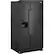 Angle. Maytag - 24.5 Cu. Ft. Side-by-Side Refrigerator - Black.