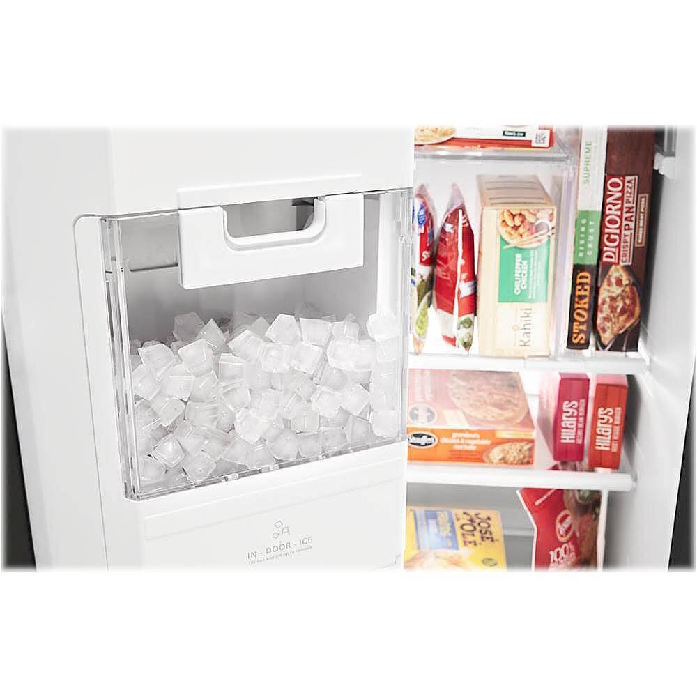 Alt View 15. Maytag - 24.5 Cu. Ft. Side-by-Side Refrigerator - Black.