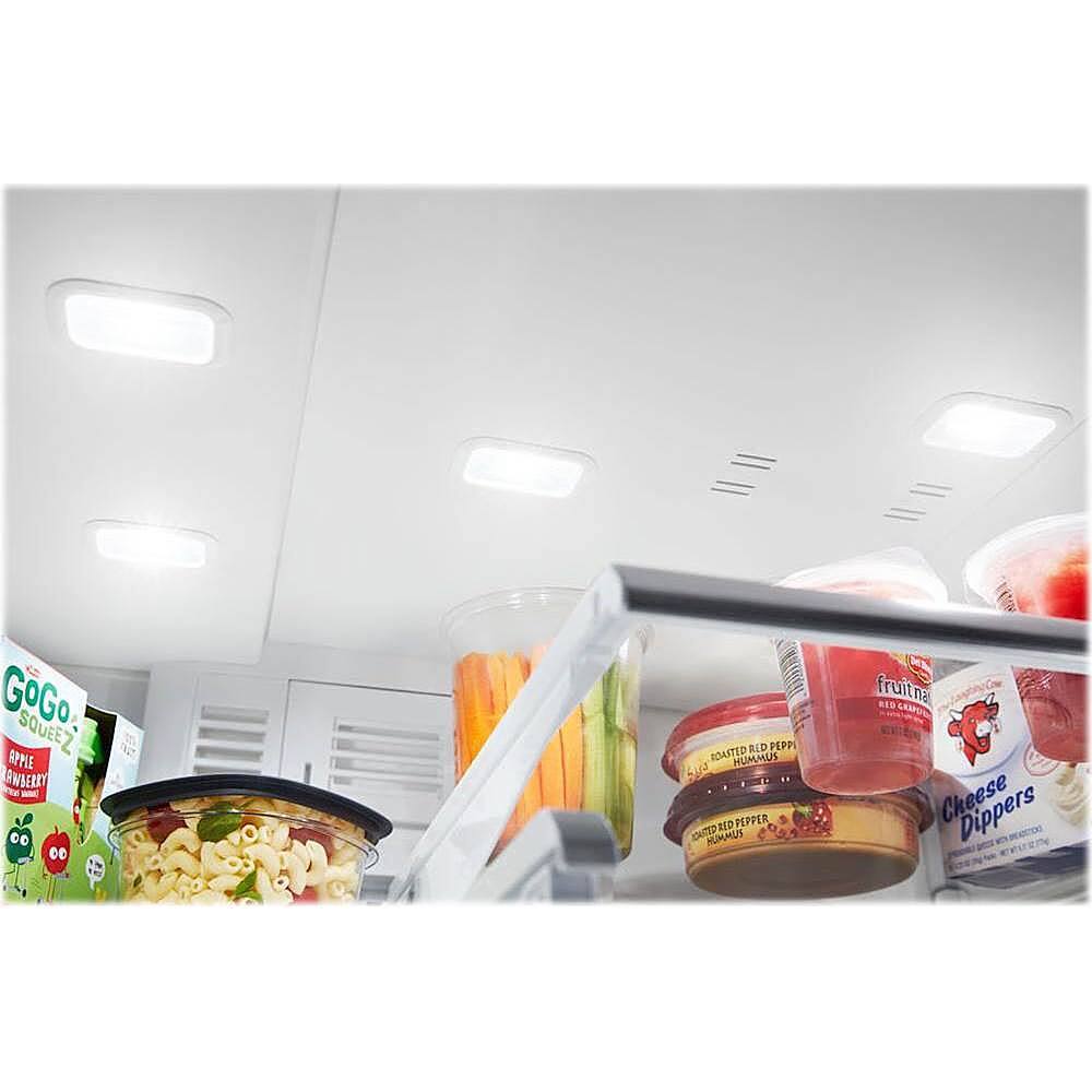 Alt View 11. Maytag - 27 cu. ft. French Door Refrigerator with PowerCold Feature - Stainless steel.