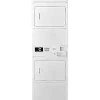 Whirlpool - 7.4 Cu. Ft. Gas Dryer with Space Saving Design - White - Front_Zoom