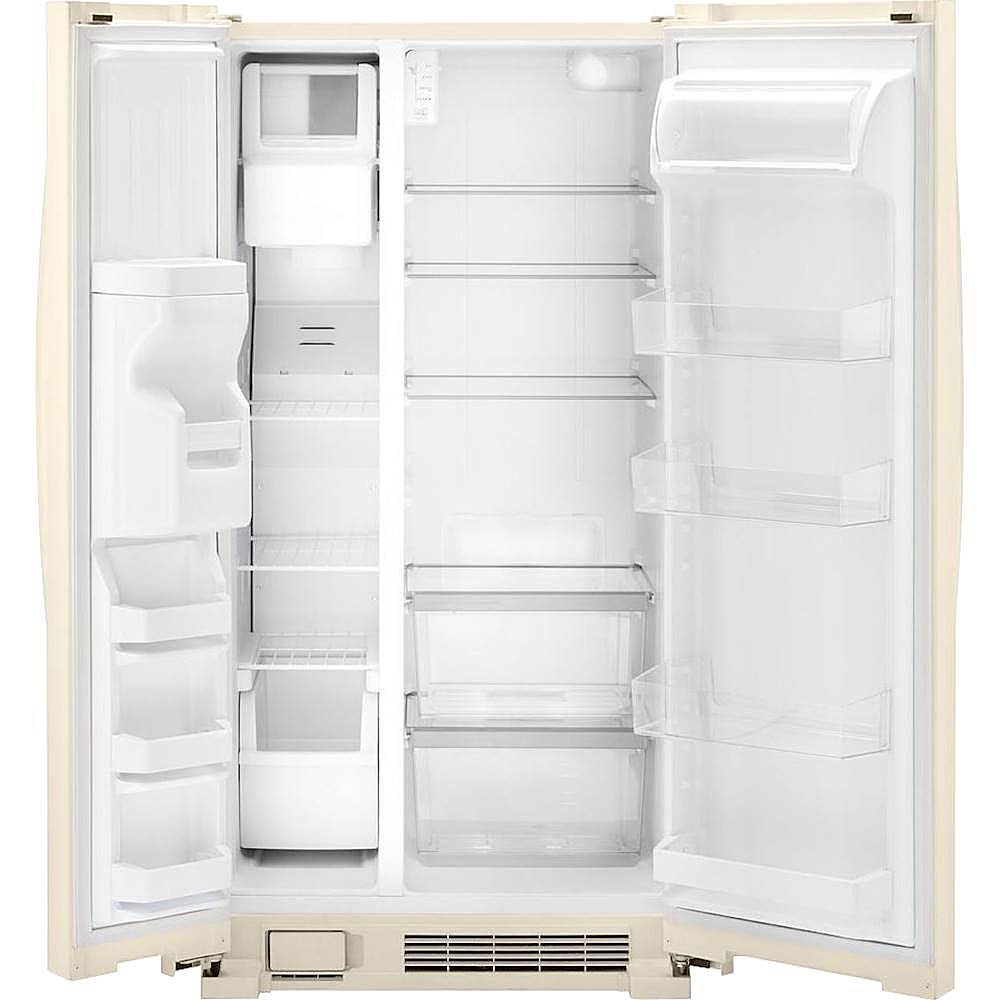 Alt View 2. Whirlpool - 21.4 Cu. Ft. Side-by-Side Refrigerator - Biscuit.