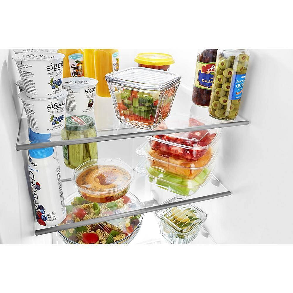 Alt View 14. Whirlpool - 24.6 Cu. Ft. Side-by-Side Refrigerator - Biscuit.