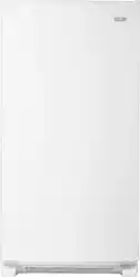 Maytag - 17.7 Cu. Ft. Frost-Free Upright Freezer - White - Front_Zoom