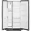 Alt View 2. Whirlpool - 21.4 Cu. Ft. Side-by-Side Refrigerator - Monochromatic Stainless Steel.