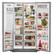 Alt View 2. KitchenAid - 19.8 Cu. Ft. Side-by-Side Counter-Depth Refrigerator - Stainless steel.