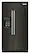 Front. KitchenAid - 19.8 Cu. Ft. Side-by-Side Counter-Depth Refrigerator - Black stainless steel.