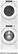 Alt View 25. Amana - 7.4 Cu. Ft. Stackable Electric Dryer with Sensor Drying - White.