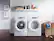 Alt View 26. Amana - 7.4 Cu. Ft. Stackable Electric Dryer with Sensor Drying - White.