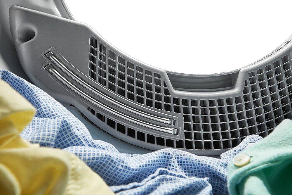 Alt View 21. Amana - 7.4 Cu. Ft. Stackable Gas Dryer with Sensor Drying - White.