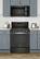 Alt View 16. Whirlpool - 5.0 Cu. Ft. Freestanding Gas Range with Self-Cleaning and SpeedHeat Burner - Fingerprint Resistant Black Stainless Steel.