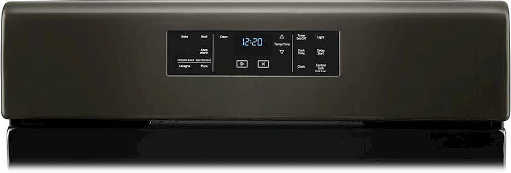 Alt View 1. Whirlpool - 5.0 Cu. Ft. Freestanding Gas Range with Self-Cleaning and SpeedHeat Burner - Fingerprint Resistant Black Stainless Steel.