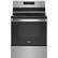 Front. Whirlpool - 5.3 Cu. Ft. Freestanding Electric Range with Self-Cleaning and Frozen Bake - Fingerprint Resistant Stainless Steel.