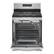 Angle. Whirlpool - 5.0 Cu. Ft. Freestanding Gas Range with Self-Cleaning and SpeedHeat Burner - Fingerprint Resistant Stainless Steel.