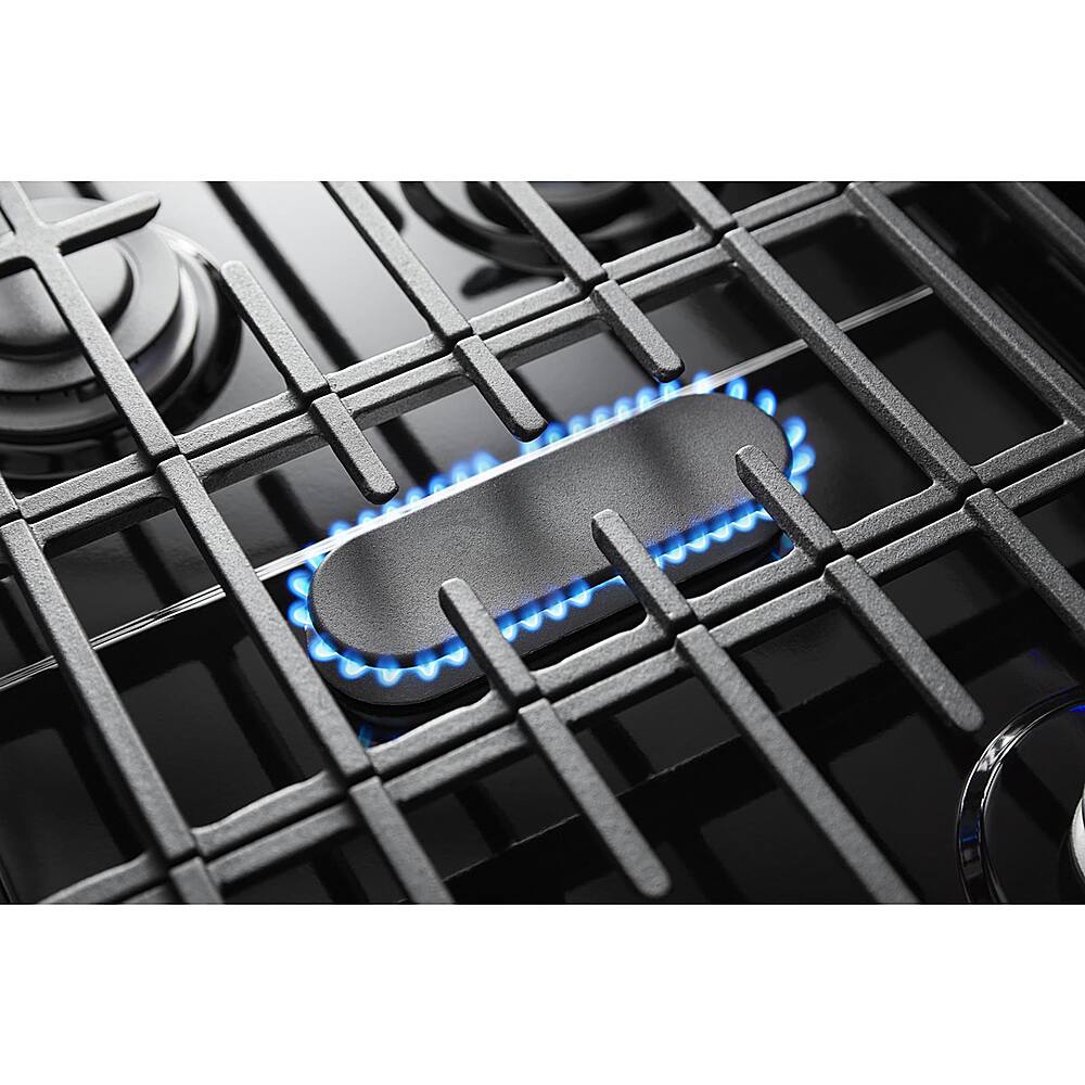 Alt View 14. Whirlpool - 5.0 Cu. Ft. Freestanding Gas Range with Self-Cleaning and SpeedHeat Burner - Fingerprint Resistant Stainless Steel.