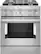 Front. KitchenAid - 4.1 Cu. Ft. Freestanding Dual Fuel True Convection Range with Self-Cleaning - Stainless steel.