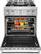 Alt View 12. KitchenAid - Commercial-Style 4.1 Cu. Ft. Slide-In Gas True Convection Range with Self-Cleaning - Stainless steel.