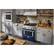 Alt View 16. KitchenAid - 4.1 Cu. Ft. Freestanding Dual Fuel True Convection Range with Self-Cleaning - Ink Blue.
