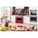 Alt View 17. KitchenAid - 5.1 Cu. Ft. Freestanding Dual Fuel True Convection Range with Self-Cleaning - Passion Red.