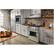 Alt View 16. KitchenAid - Commercial-Style 4.1 Cu. Ft. Slide-In Gas True Convection Range with Self-Cleaning - Avocado Cream.