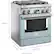 Alt View 12. KitchenAid - 4.1 Cu. Ft. Freestanding Dual-Fuel True Convection Range with Self-Cleaning - Misty Blue.