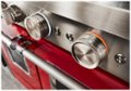 Alt View 11. KitchenAid - 6.3 Cu. Ft. Freestanding Double Oven Gas True Convection Range with Self-Cleaning and Griddle - Passion Red.