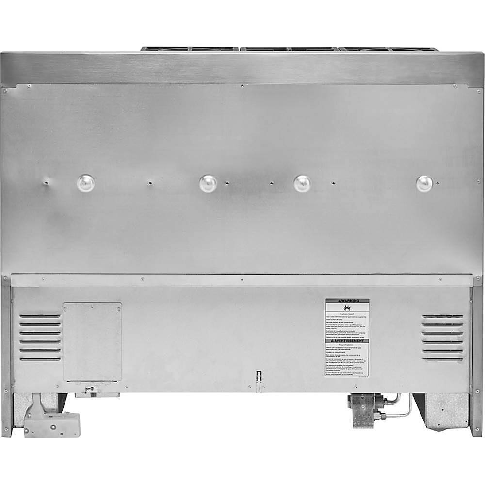 Alt View 13. KitchenAid - 6.3 Cu. Ft. Freestanding Double Oven Gas True Convection Range with Self-Cleaning and Griddle - Passion Red.