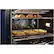 Alt View 17. KitchenAid - 6.3 Cu. Ft. Freestanding Double Oven Gas True Convection Range with Self-Cleaning and Griddle - Ink Blue.