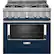 Front. KitchenAid - Commercial-Style 5.1 Cu. Ft. Slide-In Gas True Convection Range with Self-Cleaning - Ink Blue.