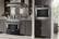 Alt View 19. KitchenAid - Commercial-Style 5.1 Cu. Ft. Slide-In Gas True Convection Range with Self-Cleaning - Imperial Black.