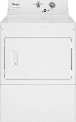 Whirlpool - 7.4 Cu. Ft.Gas Dryer with High-Velocity Airflow System - White