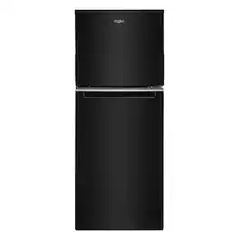 Whirlpool - 11.6 Cu. Ft. Top-Freezer Counter-Depth Refrigerator - Black