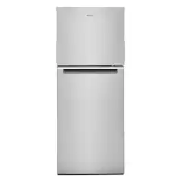 Whirlpool - 11.6 Cu. Ft. Top-Freezer Counter-Depth Refrigerator - Stainless Steel