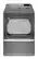 Alt View 13. Maytag - 7.4 Cu. Ft. Smart Gas Dryer with Steam and Extra Power Button - Metallic Slate.