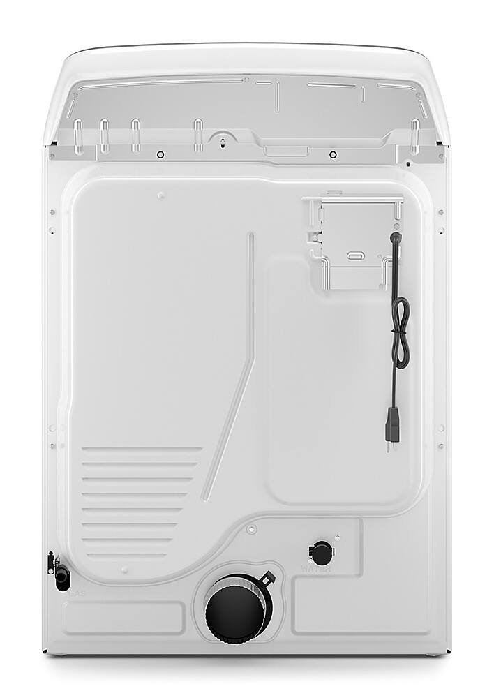 Alt View 3. Maytag - 7.4 Cu. Ft. Smart Gas Dryer with Extra Power Button - White.