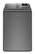 Front. Maytag - 5.2 Cu. Ft. High Efficiency Smart Top Load Washer with Extra Power Button - Metallic Slate.
