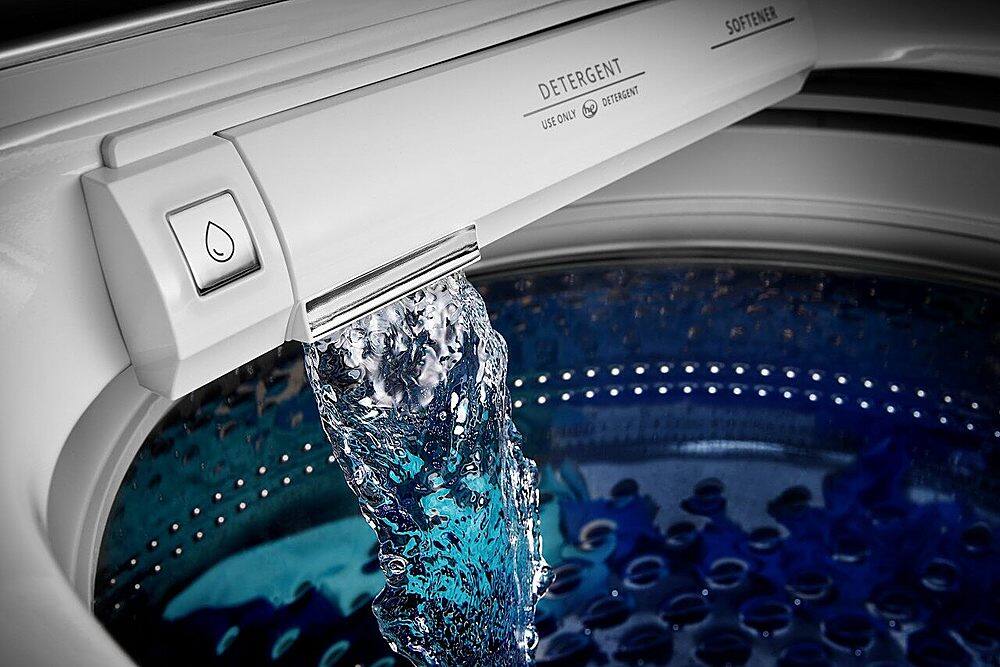 Alt View 17. Maytag - 5.2 Cu. Ft. High Efficiency Smart Top Load Washer with Extra Power Button - White.