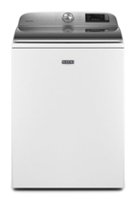 Maytag - 4.7 Cu. Ft. Smart Top Load Washer with Extra Power Button - White - Front_Zoom