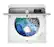 Alt View 16. Maytag - 5.3 Cu. Ft. High Efficiency Smart Top Load Washer with Extra Power Button - White.