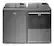 Alt View 20. Maytag - 5.3 Cu. Ft. High Efficiency Smart Top Load Washer with Extra Power Button - Metallic Slate.